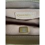 Medium Boy Chanel Handbag  in Grained leather 