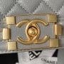 Small Boy Chanel Flap Bag with Handle 