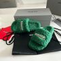 Balenciaga Shearling Slippers