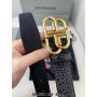 Balenciaga BB medium Belt 3.0cm 