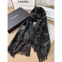 Chanel Light-weight Cashmere scarf 