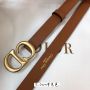 Christian Dior Saddle Belt 20mm