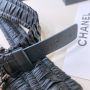 Chanel Elastic leather belt