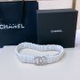 Chanel Elastic leather belt