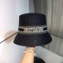 Christian Dior Straw Bucket Hat 