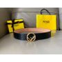 Fendi Leather Belt 4.0cm