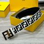 Fendi FF Leather Belt 3.8cm