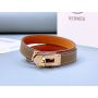 Hermes Birkin Leather Bracelet 