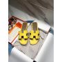 Hermes Flat Mules 