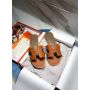 Hermes Flat Mules 