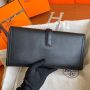 Hermes Jige Elan Clutch in Swift Leather 