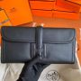 Hermes Jige Elan Clutch in Swift Leather 