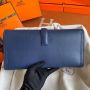 Hermes Jige Elan Clutch in Swift Leather 