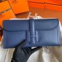 Hermes Jige Elan Clutch in Swift Leather 