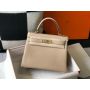 Hermes Kelly 32 2way Handbag in Togo Leather 