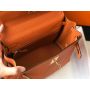 Hermes Kelly 32 2way Handbag in Togo Leather 