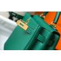 Hermes Kelly 32 2way Handbag in Togo Leather 