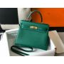 Hermes Kelly 32 2way Handbag in Togo Leather 