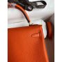 Hermes Kelly 25 / 28 in Togo Leather 