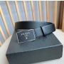 Prada Saffiano Belt 3.5cm for Men