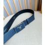 Prada Saffiano Belt 3.5cm for Men