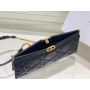 Dior Caro Noire Clutch