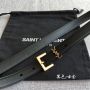 Saint Laurent Cassandre Thin Belt 