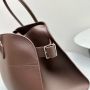 The Row Soft Margaux 17 Bag in Leather