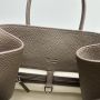 The Row Soft Margaux 15 Bag in leather-Grey