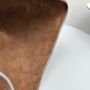 The Row Soft Margaux 15 Bag in Suede