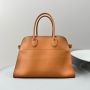 The Row Soft Margaux 15 Bag in leather